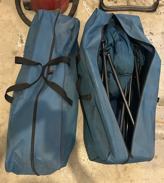 Two Padded Camping Chairs