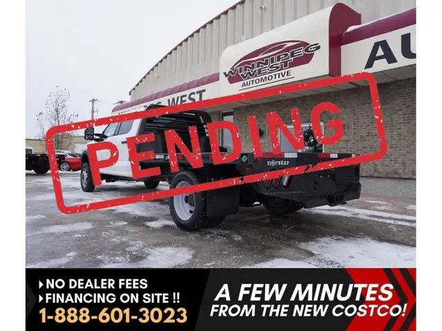 2023 Ford Super Duty F-550 DRW XLT 4WD VERY LOW KMS STILL AS NEW