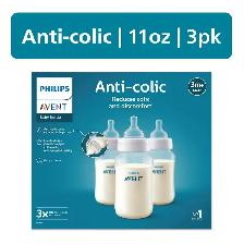 Philips Avent Anti-colic Baby Bottles, 11oz, 3pk,...  ITEM# 2499