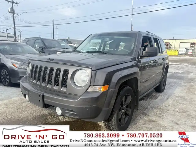 2015 Jeep Patriot Sport 4x4, Low Kms, One Owner, 138,000 KMS, Fi