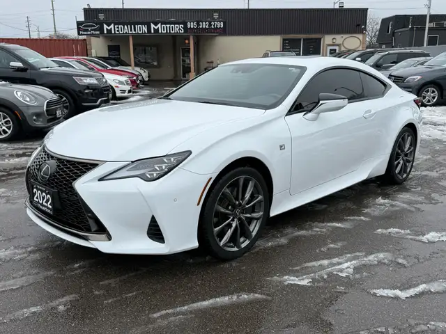 2022 Lexus RC RC 350 AWD F-SPORT 3|ACCIDENT FREE|1-OWNER|RED INT
