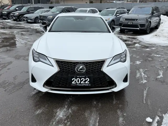 2022 Lexus RC RC 350 AWD F-SPORT 3|ACCIDENT FREE|1-OWNER|RED INT - Photo 2