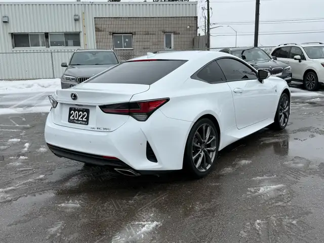 2022 Lexus RC RC 350 AWD F-SPORT 3|ACCIDENT FREE|1-OWNER|RED INT - Photo 5