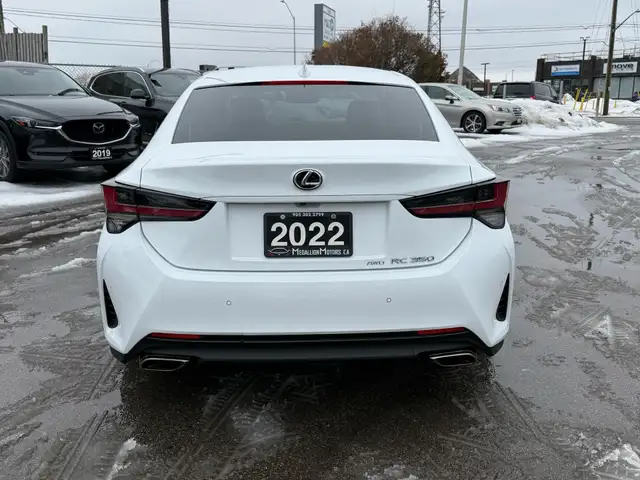 2022 Lexus RC RC 350 AWD F-SPORT 3|ACCIDENT FREE|1-OWNER|RED INT - Photo 6