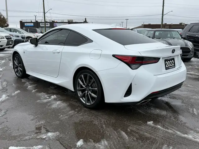2022 Lexus RC RC 350 AWD F-SPORT 3|ACCIDENT FREE|1-OWNER|RED INT - Photo 7