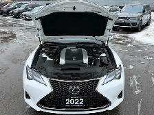 2022 Lexus RC RC 350 AWD F-SPORT 3|ACCIDENT FREE|1-OWNER|RED INT - Photo 11