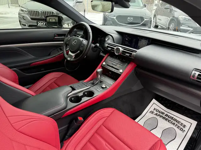 2022 Lexus RC RC 350 AWD F-SPORT 3|ACCIDENT FREE|1-OWNER|RED INT - Photo 16