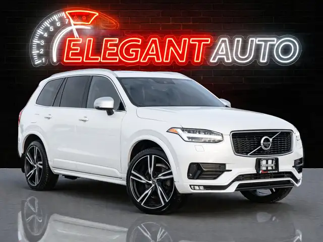 2019 Volvo XC90 T6|R-DESIGN|NAV|SUNROOF|HEATED STEERING|ACC|LANE