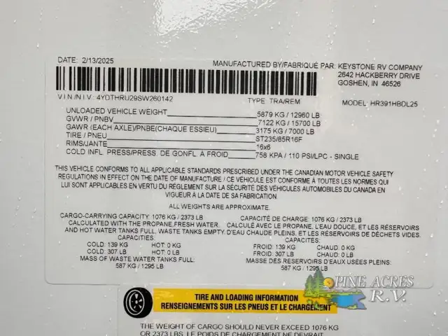 2025 Keystone RV Retreat 391HBDL 5.99% - Photo 68