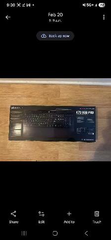 Corsair K70 Pro Mechanical Full-Size Keyboard - Photo 2
