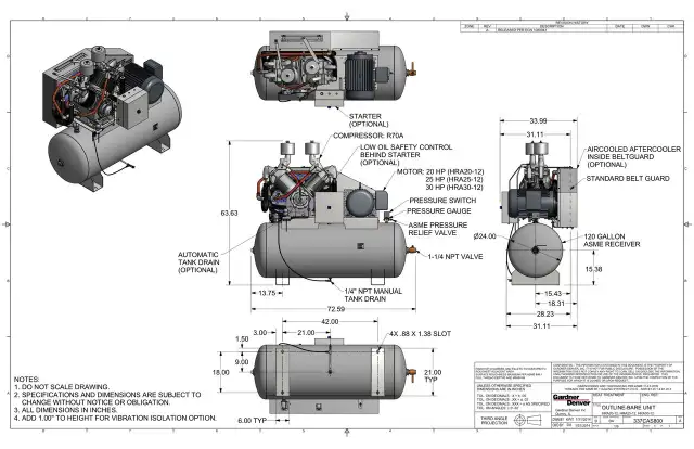 Champion Advantage HR25-12 – 25 HP Industrial Air Compressor - Photo 6