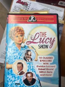 I love Lucy, Carol Burnett show DVD  collection