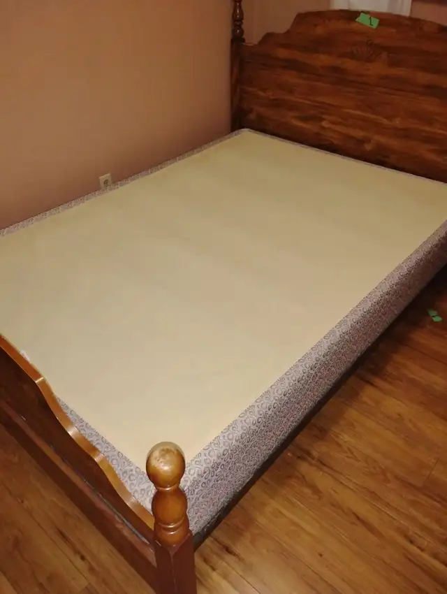 FREE Bed Frame, Head and Footboard and Boxspring