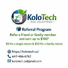 VIRTUAL TAX FILING SERVICES $34.99. https://kolotech.ca - Photo 7