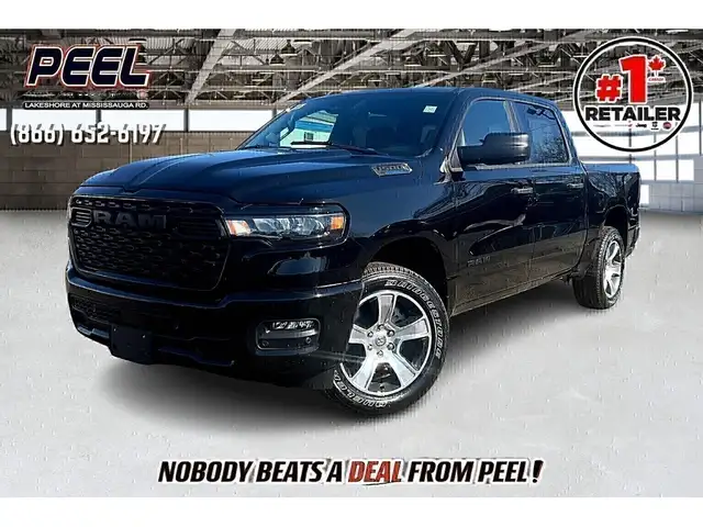 2025 Ram 1500 TRADESMAN CREW | Level1 | Sport App Pkg | AntiSpin
