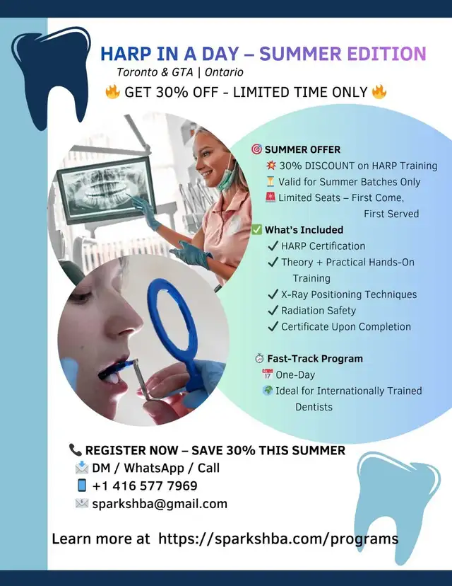 HARP Certification in a Day – 30% OFF | Toronto & GTA