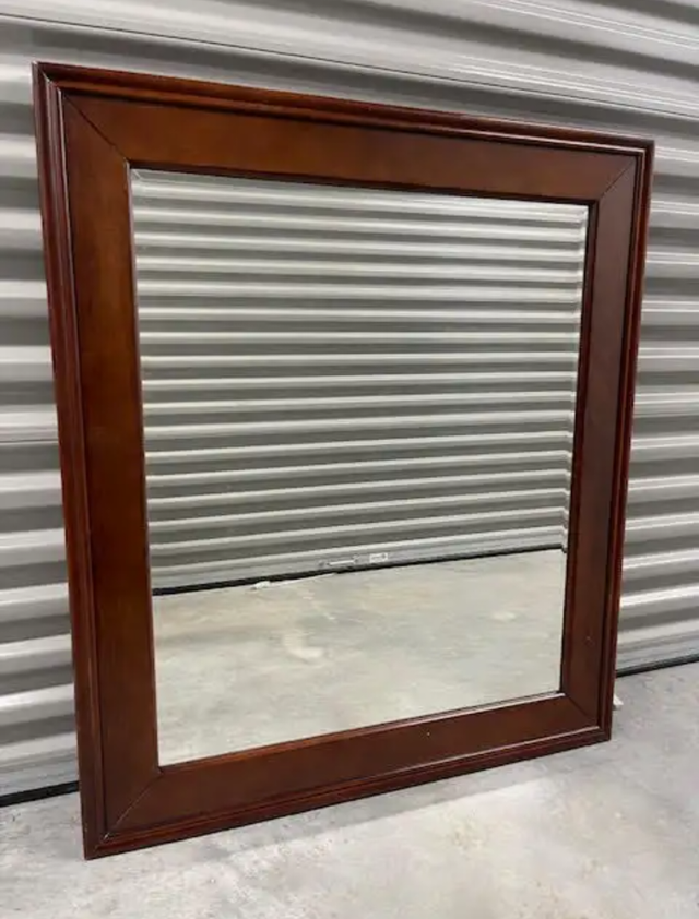 Gorgeous Mirror w/Wood Frame$35