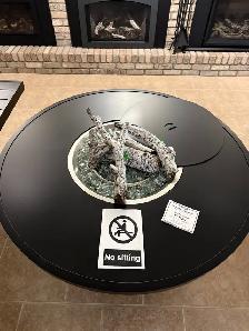 Outdoor Greatroom Crosby fire table