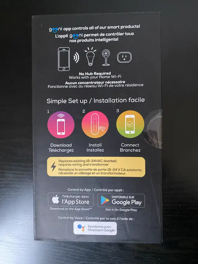 Merkury Smart Wi-Fi Doorbell Camera - Photo 2