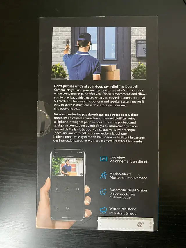 Merkury Smart Wi-Fi Doorbell Camera - Photo 4