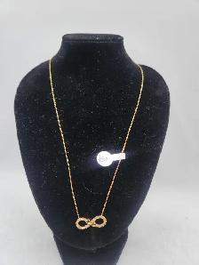 10k / 14k / 18k Gold Necklaces with Pendants: Diamonds, Pearls - Photo 3