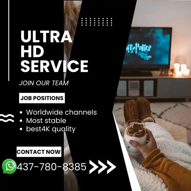 Hub of UHD tv setup with No buffering