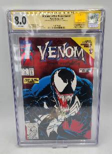 Venom Lethal Protector #1 Comic Signed by Mark Bagley & Stan Lee