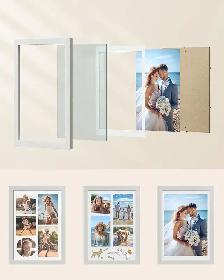 SONGMICS Collage Picture Frame – Rustic White - Photo 3