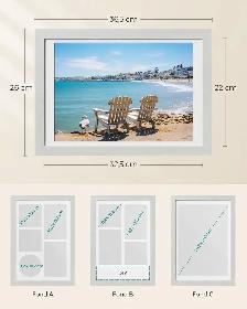 SONGMICS Collage Picture Frame – Rustic White - Photo 6