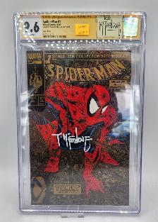 Spider-Man #1 Comic Signed by Todd McFarlane CGC Graded 9.6