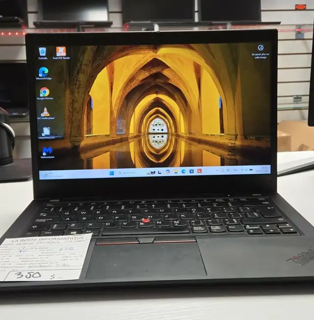 T14 Gen 1 i7-10610U 16Go DDR4 SSD 256Go NVMe 14p HDMI USB-C