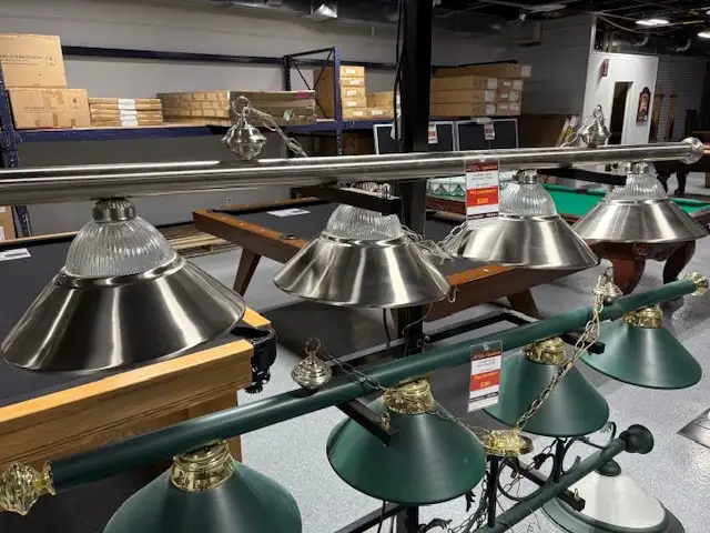 Lampe billard snooker 4 abat jour Pool table billiard lamp light