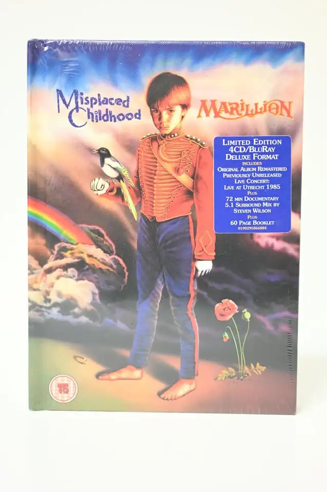 Marillion Misplaced Childhood Limited Edition Deluxe 4cd, BluRay