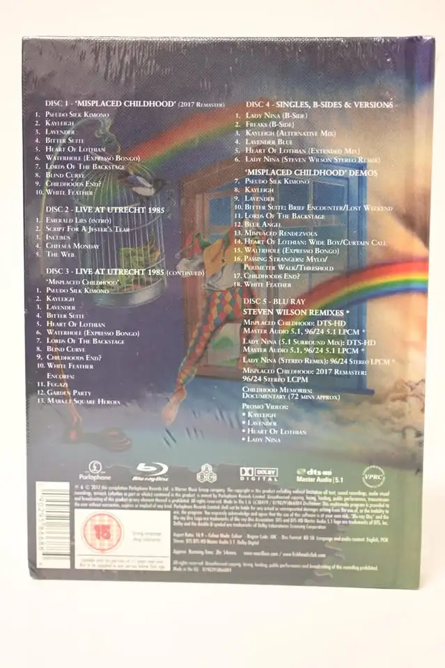 Marillion Misplaced Childhood Limited Edition Deluxe 4cd, BluRay - Photo 5