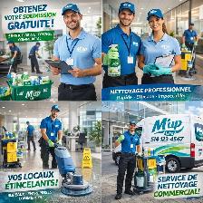 Entretien ménager commercial et bureaux