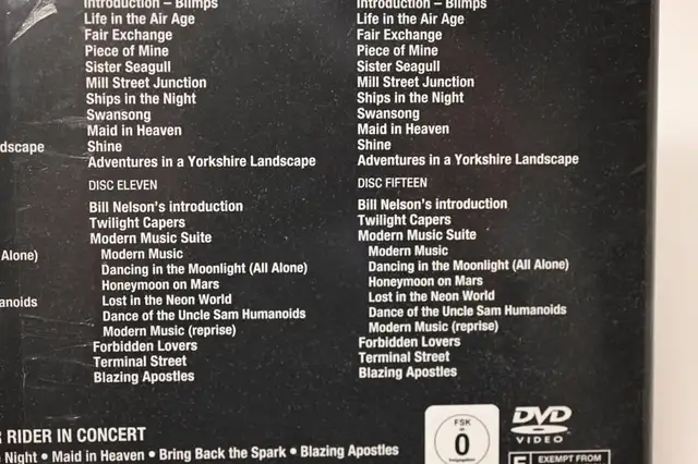 Be Bop Deluxe Live in The Air Age Limited Edition 16disc box set - Photo 10