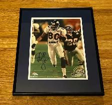 1999 Rod Smith #80 Denver Broncos NFL Super Bowl XXXIII Signed