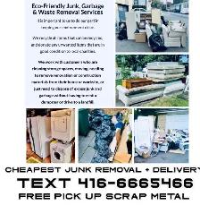 FREE pickup SCRAP METAL