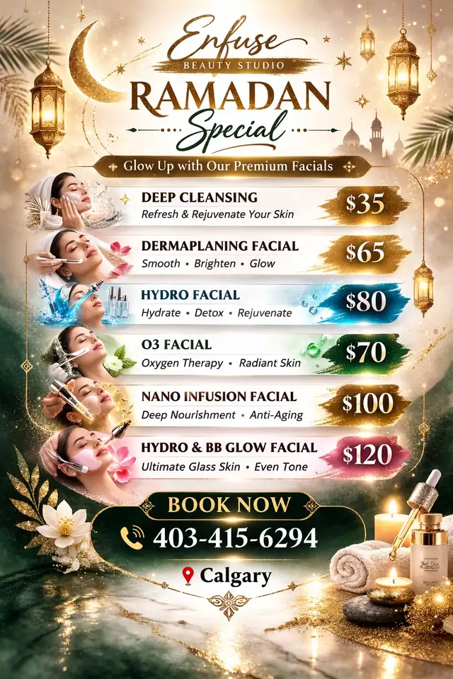 Skincare Treatments and Facials