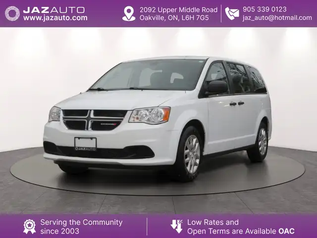 2018 Dodge Grand Caravan Canada Value Package 2WD