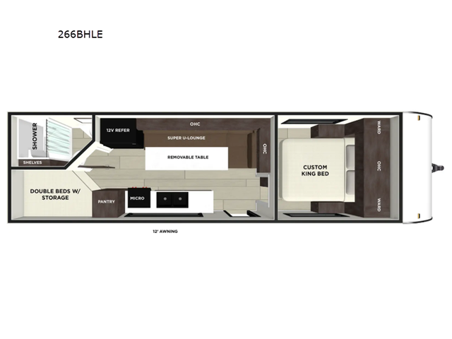 2026 Forest River RV Wildwood FSX 266BHLE NO SLIDE! - Photo 2