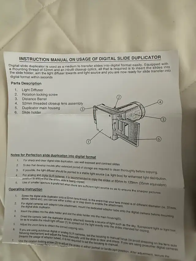 Slide copier - Photo 7