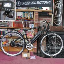 Vélo électrique 700C cadre TRÈS GROS ville urbain FLAMBANT NEUVE