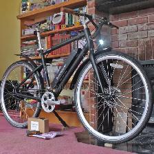 Vélo électrique 700C cadre TRÈS GROS ville urbain FLAMBANT NEUVE - Photo 2