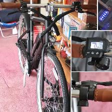 Vélo électrique 700C cadre TRÈS GROS ville urbain FLAMBANT NEUVE - Photo 3