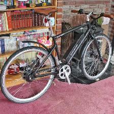 Vélo électrique 700C cadre TRÈS GROS ville urbain FLAMBANT NEUVE - Photo 4