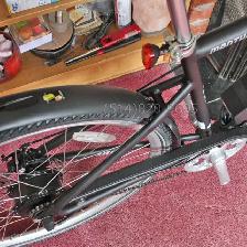 Vélo électrique 700C cadre TRÈS GROS ville urbain FLAMBANT NEUVE - Photo 5