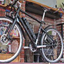 Vélo électrique 700C cadre TRÈS GROS ville urbain FLAMBANT NEUVE - Photo 9