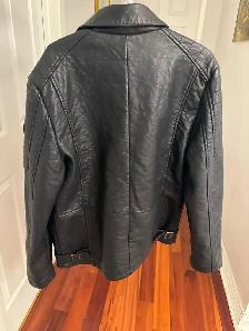 Parasucco Black Leather Jacket BRAND NEW W/TAGS - Photo 6