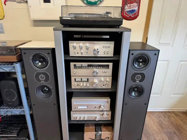Vintage Kenwood Stereo System